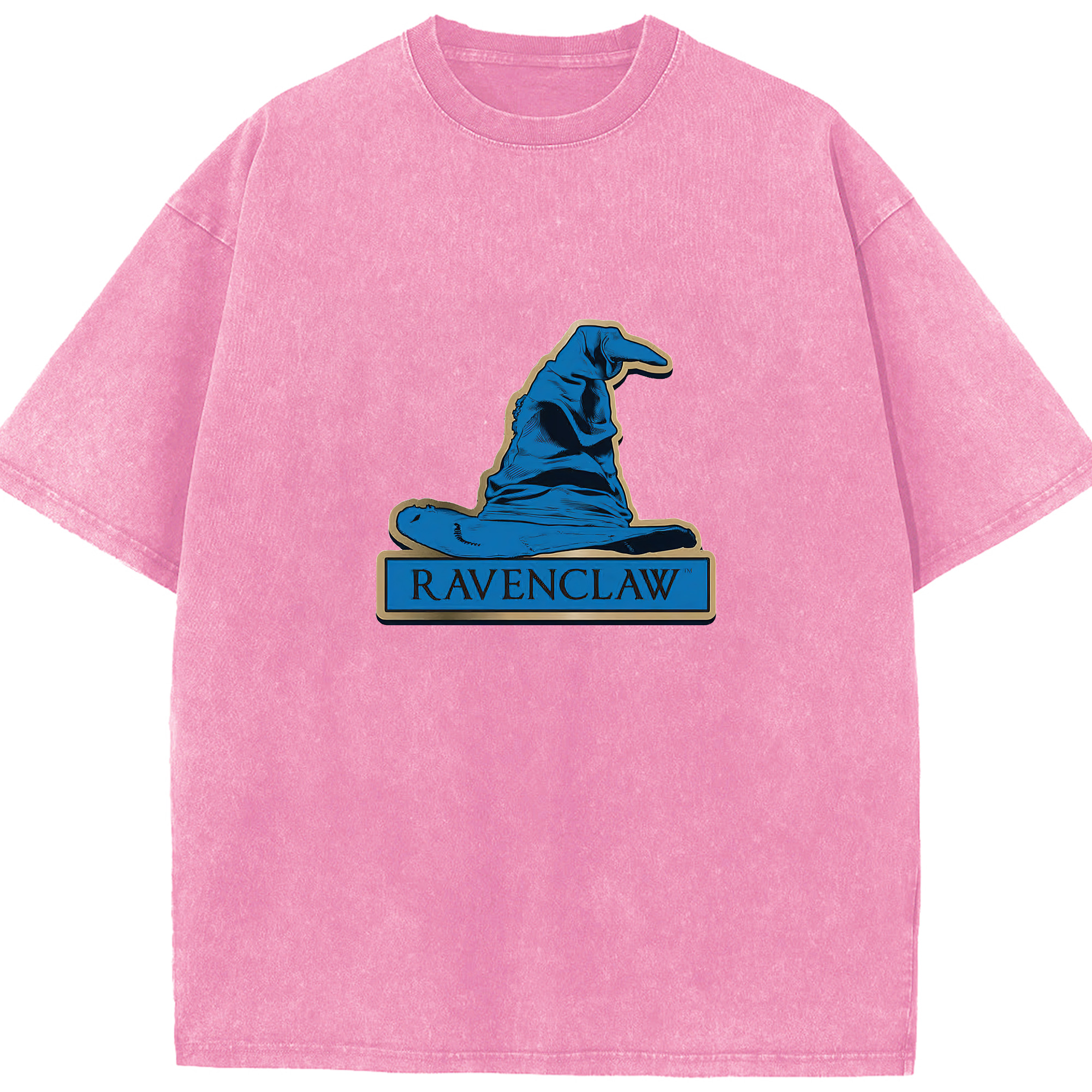 （画像用） Harry Potter ハリー・ポッターシリーズ 綿100% ヴィンテージ風 半袖Tシャツ（フロントプリント）
